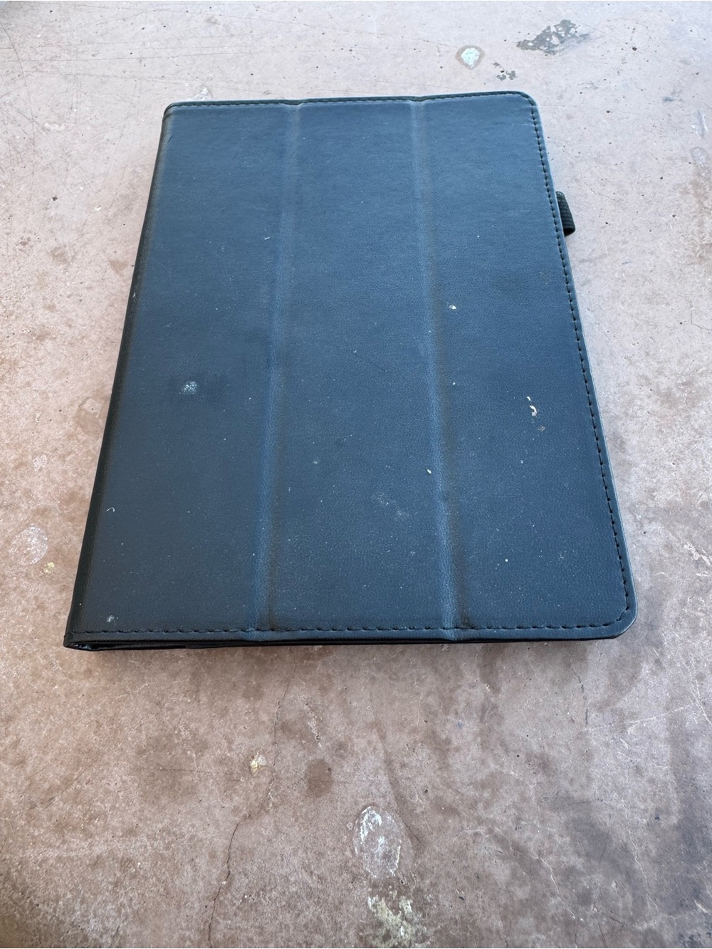 Universal Black Tablet Smart Cover with Tri-Fold Stand